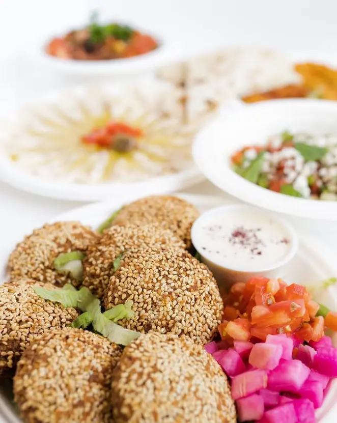 Fresh Mediterranean dishes prepared daily at Al Baraka Grill Raleigh